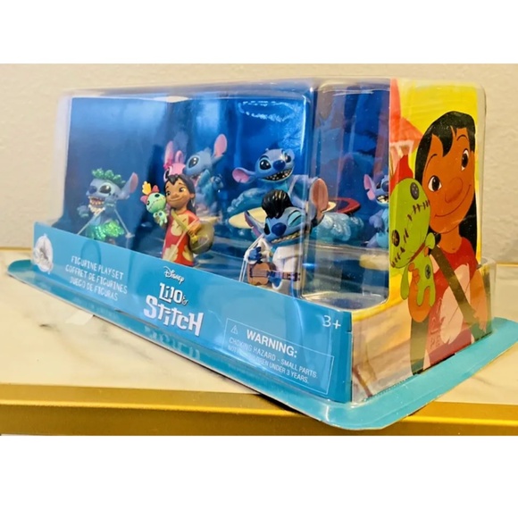 NIB LILO & STITCH Collectible Figures Toy Playset Disney Parks - Picture 3 of 8